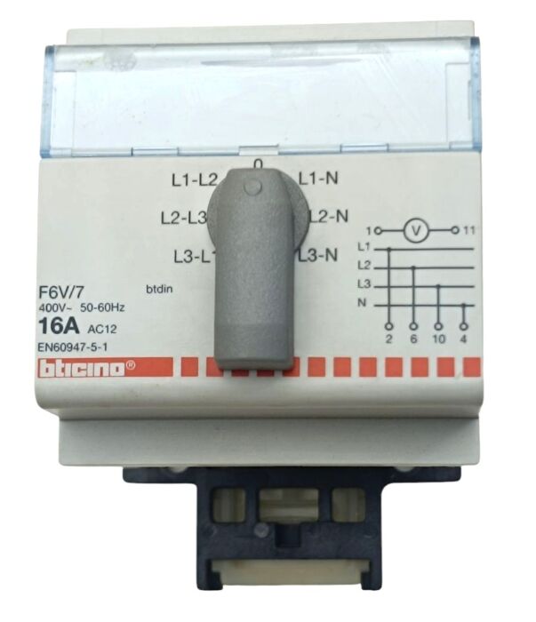 product-18277-0-eddd5f81-700 Commutatore Bticino F6V/7 voltmetrico a 7 posizioni - immagine 1