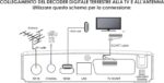 Decoder DVB-T2 265 HD HEVC H265 10 BIT, Alta definizione, HDMI, USB - immagine 3