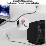 Cavo Ethernet da USB A RJ45 10/100/1000 mbit/s, Cat 6 FTP, da USB A Maschio A RJ45 maschio, USB 3.2 Gen 1, R - immagine 4