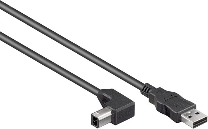 product-18311-0-53a65d90-700 Cavo di Collegamento USB - Micro USB 2m, USB A Maschio a Micro B Maschio Piegato - immagine 1