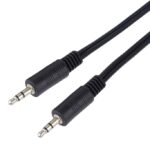 Cavo Jack 1m, Spina Jack 3,5mm, Jack Stereo Maschio-Maschio, Cavo di Collegamento Audio Cuffie Aux, per TV Cellulari MP3 - immagine 2