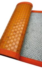TAPPETO BAMBÙ TINTA UNITA ARANCIO 45X75 cm. - immagine 4