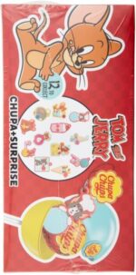 Chupa Chups Surprise Tom&Jerry, 16 Lollipop, Gusto Fragola - immagine 5