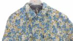 CHEMISE BLANCHE A FLEURS BLEUS TAILLE XL PAR HEROD - immagine 3