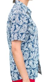CHEMISE BLEUE MOTIF EN BLANC TAILE S BY LEE COOPER