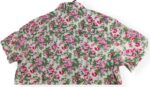 CHEMISE BLANCHE À FLEURS ROUGES TAILLE L PAR HEROD - immagine 5