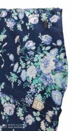 CHEMISE À FLEURS BLEU FONCÉ MANCHES COURTES TAILLE L PAR LEE COOPER - immagine 3
