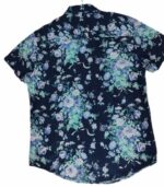 CHEMISE À FLEURS BLEU FONCÉ MANCHES COURTES TAILLE L PAR LEE COOPER - immagine 4