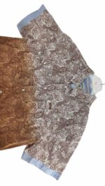 CHEMISE BRUNE OMBRÉE MANCHES COURTES TAILLE L BY LEE COOPER - immagine 2