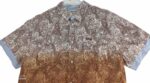 CHEMISE MARRON NUANCÉ MANCHES COURTES TAILLE S PAR LEE COOPER