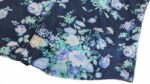CHEMISE BLEU FONCÉ A FLEURES BLEUES CLAIRES MANCHES COURTES TAILLE M PAR LEE COOPER - immagine 3