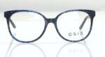 MONTATURA OCCHIALI DA VISTA DONNA BY O-SIX NERO/BLUVIOLA OV-465 VILNIUS 54 - immagine 2