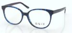 MONTATURA OCCHIALI DA VISTA DONNA BY O-SIX NERO/BLUVIOLA OV-465 VILNIUS 54 - immagine 3