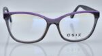 MONTATURA OCCHIALI DA VISTA DONNA BICOLORE GREY/VIOLA BY O-SIX OV-454 - immagine 5