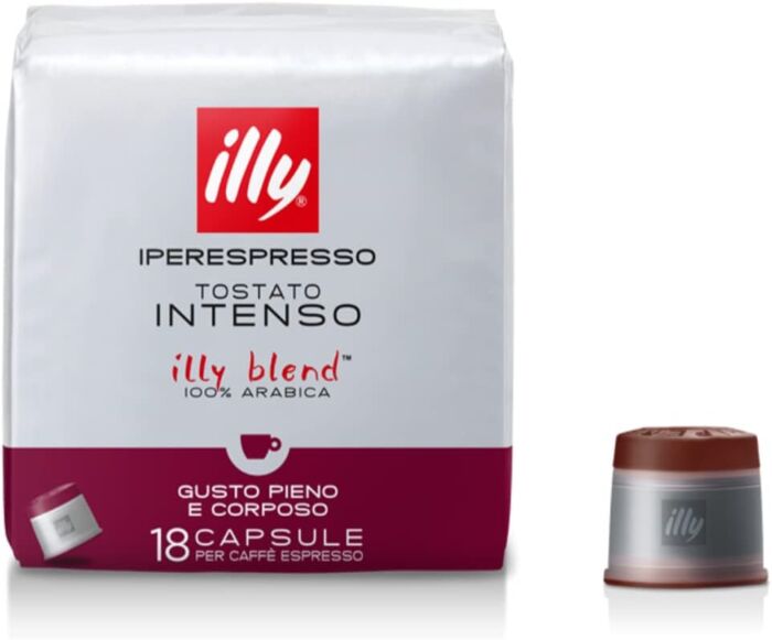 product-19118-0-c347666e-700 Caffè in Capsule Iperespresso tostato INTENSO 18 capsule BY ILLY BLEND - immagine 1