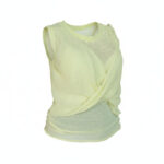 MAGLIETTA SENZA MANICHE CANOTIERA DONNA GIALLO TAG. XS, S BY ORIGINAL MARINES - immagine 3