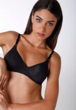 Bipack reggiseni senza ferretto Cotton Line in cotone, nero LOVABLE TAG. 7C / 95C EU 2 pezzi - immagine 4