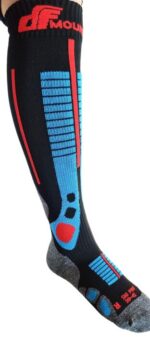 CALZINI SKI PRO UOMO LUNGHI AL GINOCCHIO BY dF MOUNTAIN MADE IN ITALY - immagine 2
