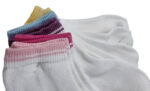 CALZINI DONNA BIANCHI PER SPORT 5 PAIA TAG. 35-40 BY ELIT MADE IN ITALY - immagine 2