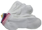 CALZINI DONNA BIANCHI PER SPORT 5 PAIA TAG. 35-40 BY ELIT MADE IN ITALY - immagine 3