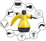 PULITORE VAPORE VAPORETTO PORTATILE MACCHINA PULITRICE ELETTRICA POTENZA 1050WEN