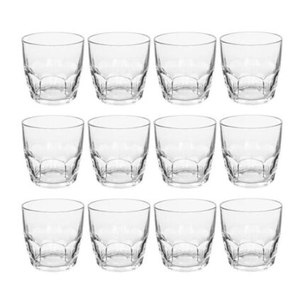 BICCHIERI IN VETRO (6 pz.) PER ACQUA VINO COCKTAI 260 ml.  CASA RISTORANTE BAR PUB