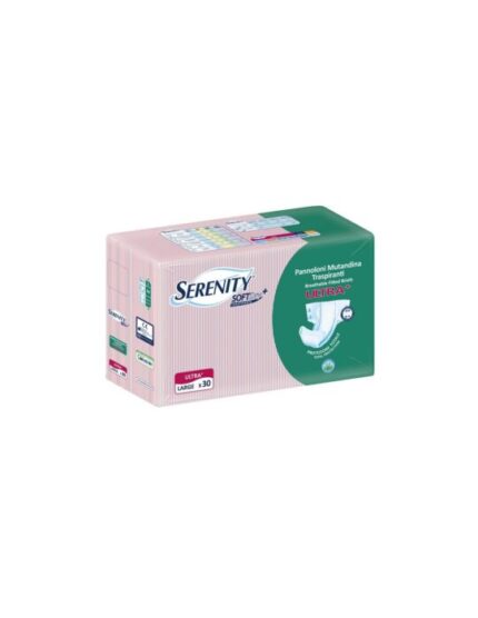Serenity Pannolone A Mutandina Serenity Fitted Ultra + Aloe L 30 Pezzi