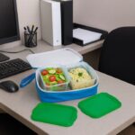 Borsa termica pranzo al sacco Gio'style + 2 contenitori alimentari - immagine 2