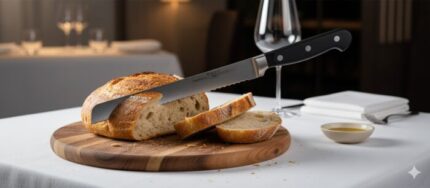 COLTELLO PROFESSIONALE   PANE MONTANA 34,5 cm.