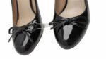 SCARPE DECOLTE DONNA  NERO LUCIDO TACCO ALTO 9 cm. By CONBIPEL - immagine 2