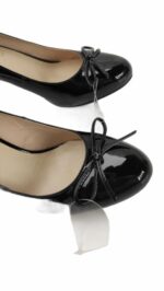 SCARPE DECOLTE DONNA  NERO LUCIDO TACCO ALTO 9 cm. By CONBIPEL - immagine 4