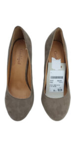 SCARPE DONNA TACCO ALTO MARRONE BEIGE TAG.36 BY CONBIPEL MADE IN ITALY