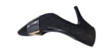 SCARPE DONNA  DECLOTE' VERA PELLE CAMOSCIO NERO BY FELIROSE 37 - immagine 5