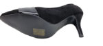 SCARPE DONNA  DECLOTE' VERA PELLE CAMOSCIO NERO BY FELIROSE 37 - immagine 7