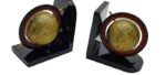 Set 2x fermalibri mappamondo antico - immagine 4