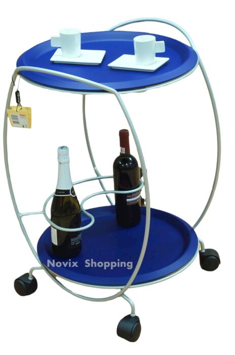 product-19714-0-6df69a8e-700 CARRELLO ORIGINALE TONDO 2 LIVELLI MADE IN ITALY - immagine 1