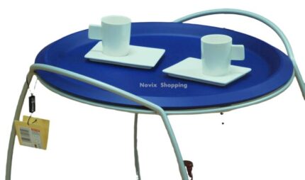 CARRELLO ORIGINALE TONDO 2 LIVELLI MADE IN ITALY