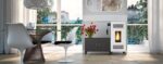 STUFA A PELLET OLIMPIA SPLENDID MIA VERTICAL 9 KW – 110 MQ - immagine 2