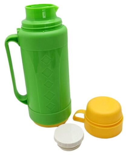 THERMOS CARAFFA IN VETRO A DOPPIA PARETE CON BICCHIERE 1 LIT