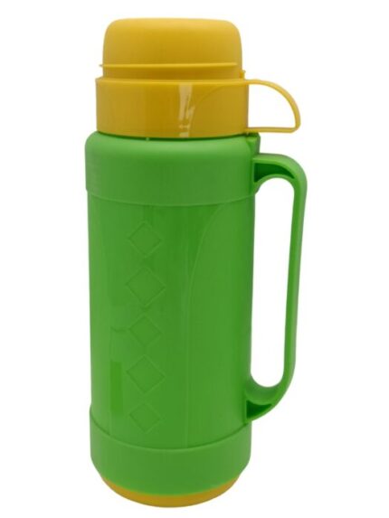 THERMOS CARAFFA IN VETRO A DOPPIA PARETE CON BICCHIERE 1 LIT