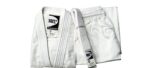 GREEN HILL JUDOGI JUNIOR BEGINNER KIMONO DIVISA BIANCO - immagine 4