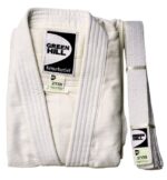 GREEN HILL JUDOGI JUNIOR BEGINNER KIMONO DIVISA BIANCO - immagine 3