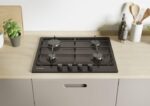 Piano Cottura a Gas 4 Fuochi da 60 cm Nero Serie Timeless - immagine 3