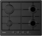 Piano Cottura a Gas 4 Fuochi da 60 cm Nero Serie Timeless - immagine 2