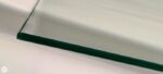 RIPIANO MENSOLA RETTANGOLARE IN VETRO 74 X 34 cm. X 0,8 spesso - immagine 2