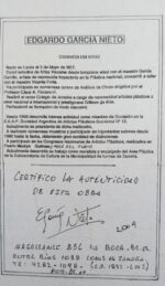 DIPINTO OLIO SU TELA BY EDGARDO GARCIA NIETO - immagine 3