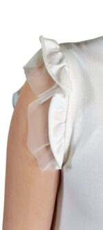 ABITO BIANCO CORTO  COTONE - immagine 2