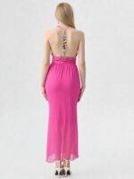 ABITO LUNGO ROSA FUXIA - immagine 4