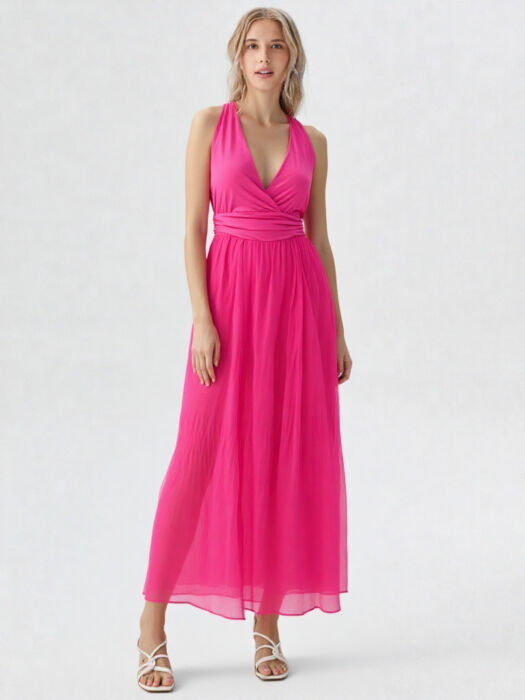 product-20136-0-d2a4b420-700 ABITO LUNGO ROSA FUXIA - immagine 1