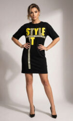 ABITO T-SHIRT NERO by JAIME' CASUAL